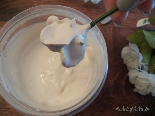 plaster of paris flowers