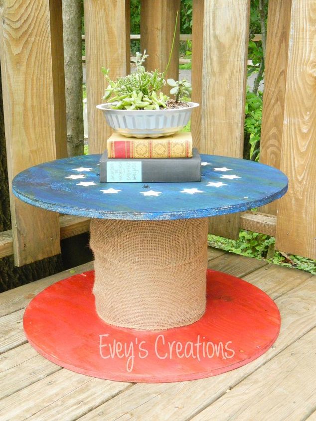 s gardeners copy these 20 stunning ways to display your plants, Show Your Patriotism With A Flag Plant Stand