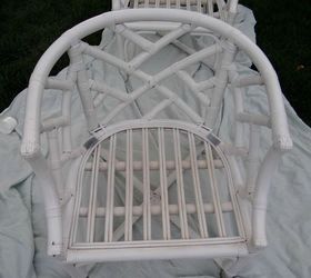 bamboo chairs upcycled hideous to stylish