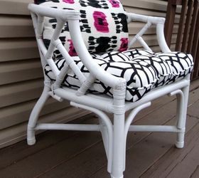bamboo chairs upcycled hideous to stylish