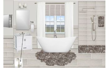 From Outdated to Updated: Modern Master Bathroom