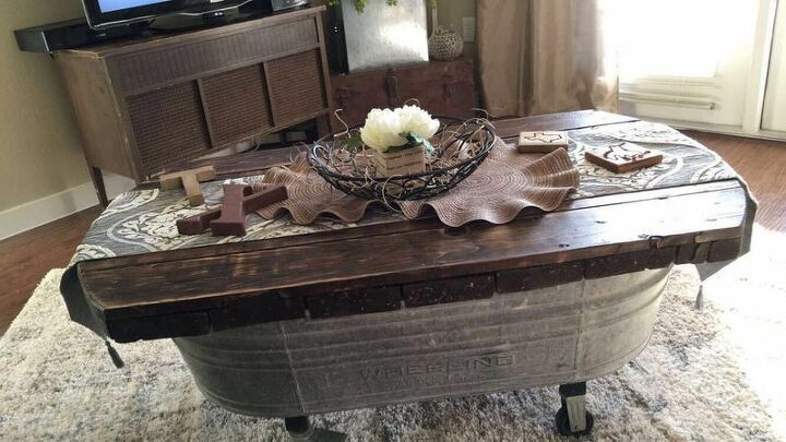 e wire spool coffee table