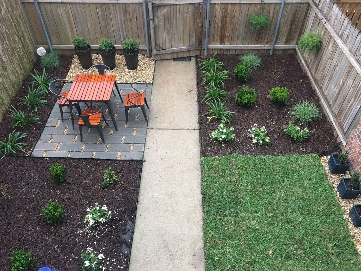 My Townhouse Backyard Makeover Hometalk