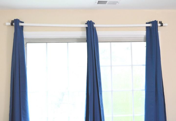 vara de cortina mais barata diy usando tubos de pvc