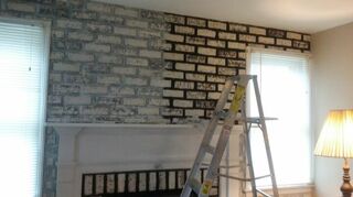 Best Way To Paint Red Brick Fireplace Grey Or White Wash What