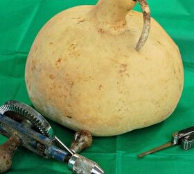 turning a gourd into a home for fairies