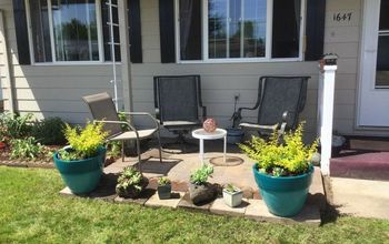 Easy Small Patio With Pavers
