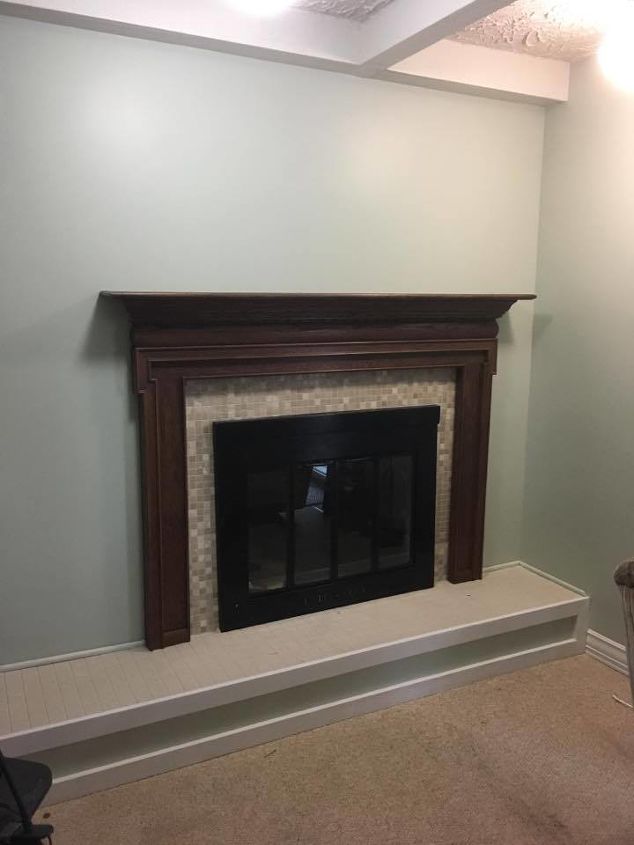 fireplace makeover
