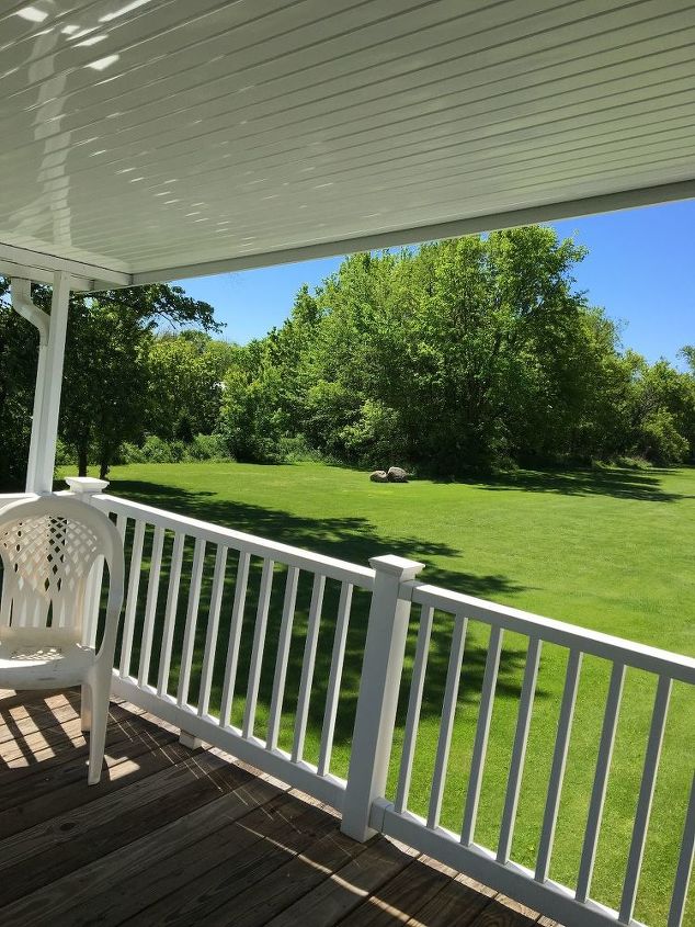 q how can i add patio curtains on my deck