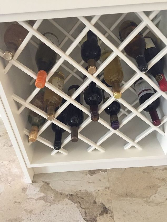 help wine rack issue the bottles slip out