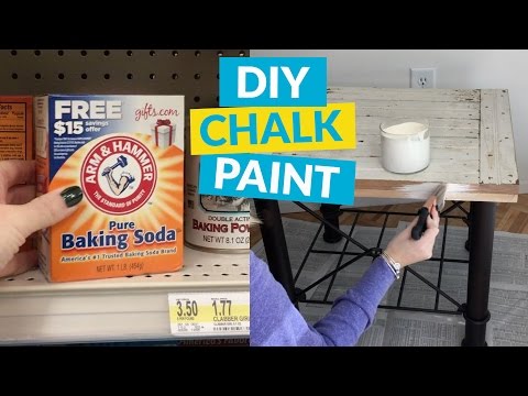 s 10 painting techniques to help you paint your home, Craft Your Own Chalk Paint Using Baking Soda