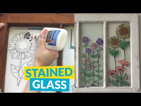 s 10 painting techniques to help you paint your home, Create Beautiful Stained Glass