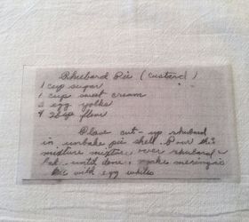 heirloom recipe dish towel