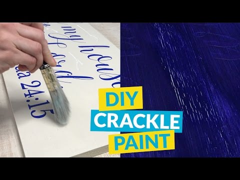 11 tcnicas de pintura que te ayudarn a pintar tu casa, T cnica de pintura craquelada