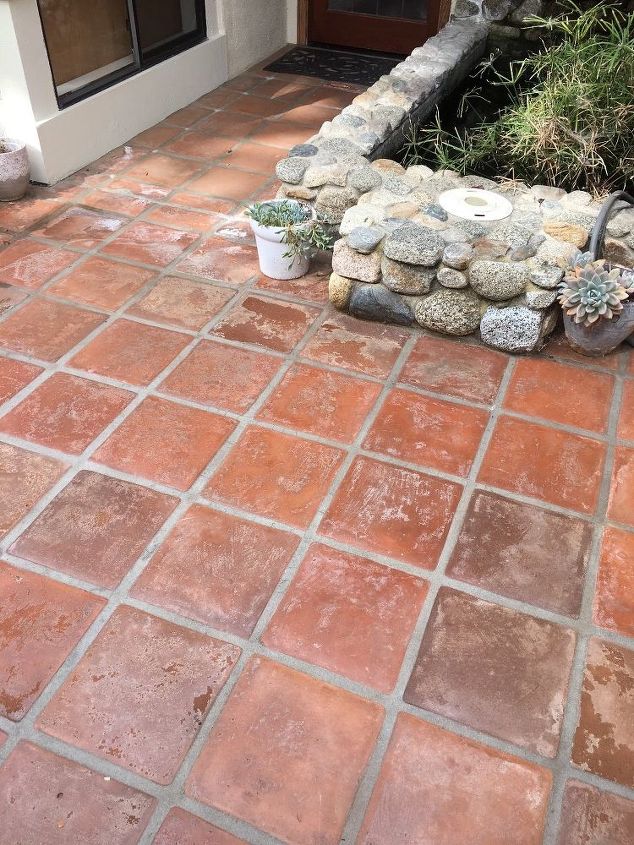 What's the best way to stain Saltillo Tile? Hometalk