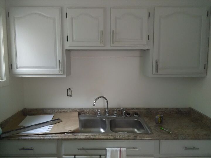 q hi everyone i need some good ideas on what to do with my backsplash