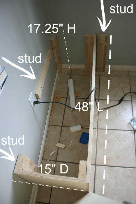 how to build a banquette built in kitchen bench
