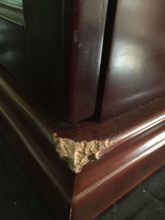 q what is the best way to repair damaged furniture destroyed by a pet
