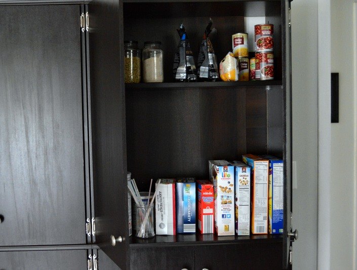 bookcase to pantry