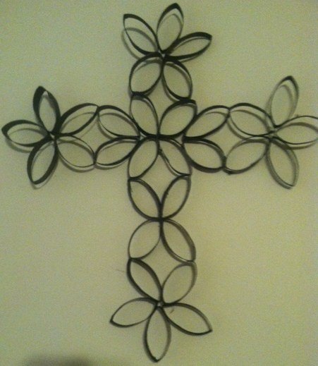 s grab toilet paper tubes for these 14 stunning ideas, Craft A Cross