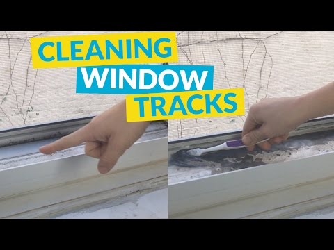 s 11 cleaners from baking soda to make your home sparkling clean, Clean Up Those Window Tracks