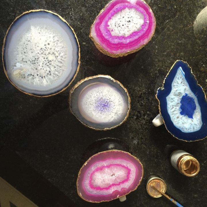 s crafters copy these gift ideas for your friends, For That Crystal Lover Craft An Agate Holder