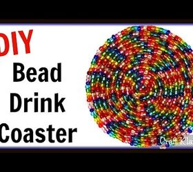 s crafters copy these gift ideas for your friends, For A Little Girl Make A Beaded Coaster