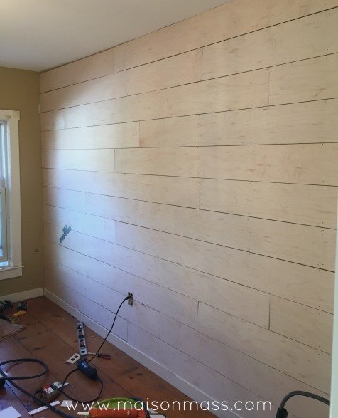 criando uma parede com tbuas de madeira