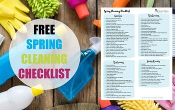FREE SPRING CLEANING CHECKLIST (SPRING CLEANING CHALLENGE)