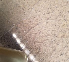 how do i fix my cracked carpet liner for my office chair