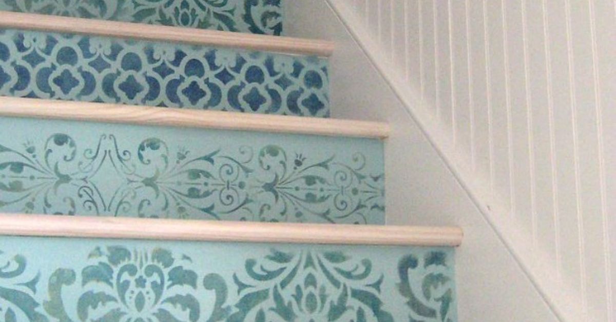 12 DIY Paint & Stencil Ideas for Your Stairs | Hometalk