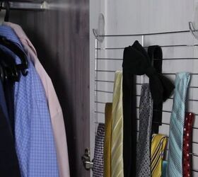 s 30 fun ways to keep your home organized, Hang Up Your Ties With A Cooling Rack