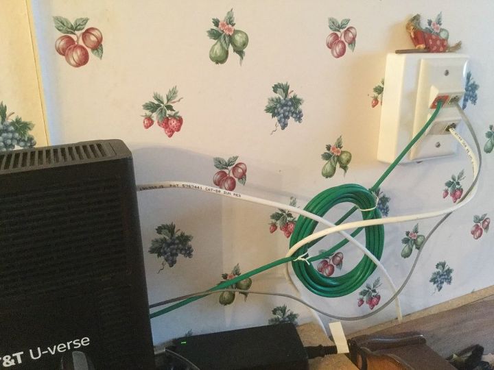 q any ideas on how to hide these ugly wires