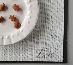 s 30 ideas every pet owner should know, Do A Special Food Mat With Laminated Burlap