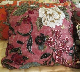 beading decorative pillows