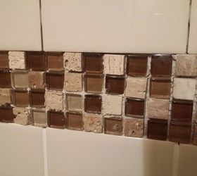 Help! How to grout mosaic so neatly, when it is not covering the full wall?  : r/Mosaic