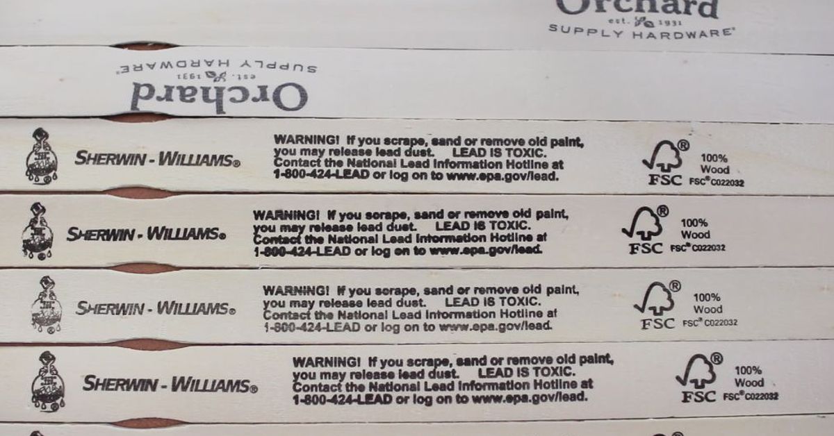 DIY Wood Sign Using Paint Sticks | Hometalk