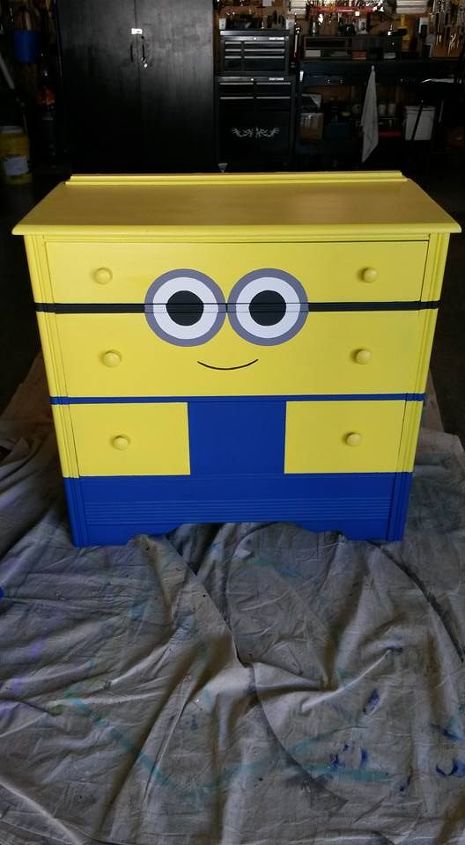 minion dresser using dixie belle paint hometalk