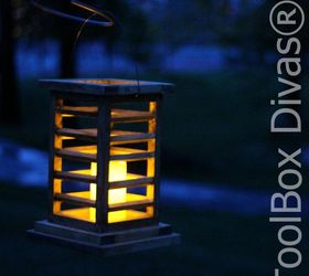 diy wooden lantern that looks like you bought it