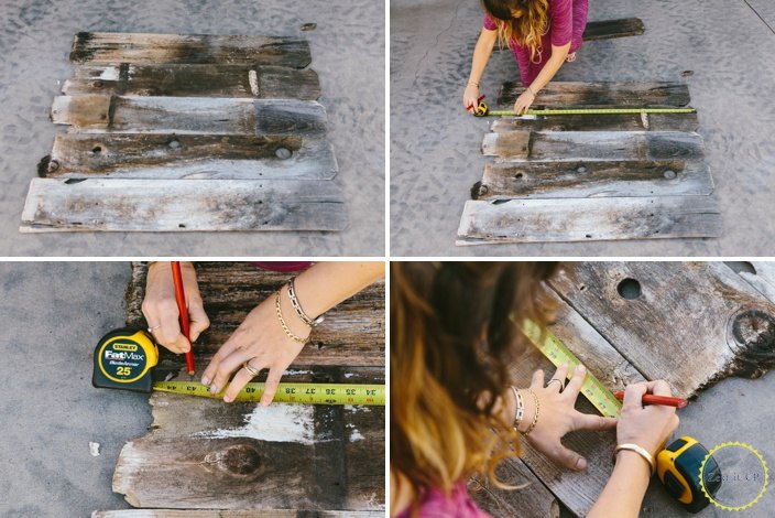 diy rustic fence board bookshelf