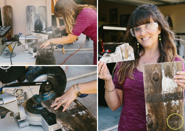 diy estantera rstica de tablas de madera