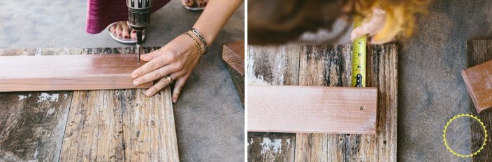 diy rustic fence board bookshelf