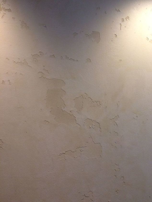 q i took off some wallpaper and it took off some of the paint