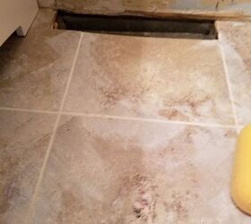 My Contractor Said Grout Had To Dry 24 Hrs Before Wiping It Off | Hometalk