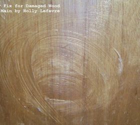 31 trucos para ayudarte a arreglar la madera de tu casa, Aplique vaselina para eliminar los da os causados por el agua