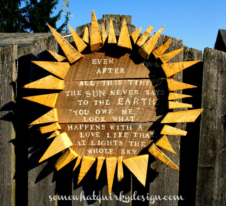 s 30 garden art ideas to fall in love with, Place An Inspiration Quote In Your Garden