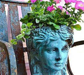s 30 garden art ideas to fall in love with, Upgrade Your Garden With A Roman Deco Bust