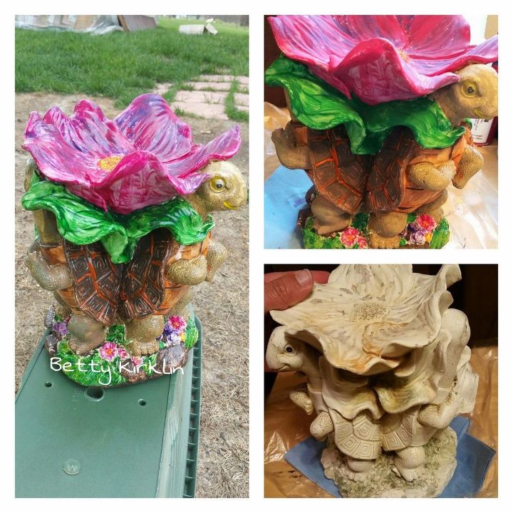 s 30 garden art ideas to fall in love with, Use Unicorn SPiT To Upgrade Statues