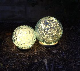 s 30 garden art ideas to fall in love with, Make Garden Globes With Marbles