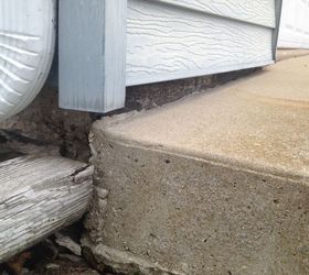 My driveway is sinking on one side. Can anyone help? Hometalk